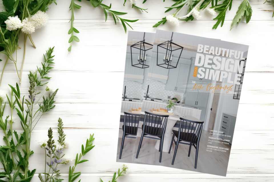 new beginnings issue of the design magazine